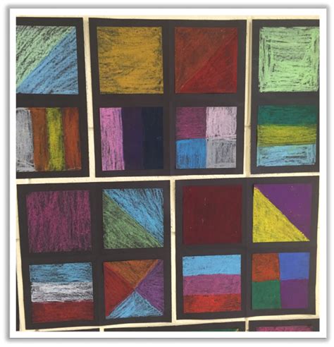2nd Grade Masterpieces: Art with Fractions | Adventures in Guided Math | Math art projects, Math ...