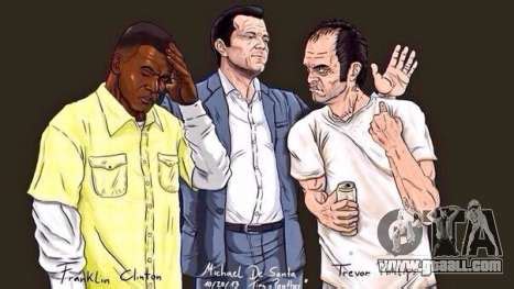 The best fan art from the GTA Online community