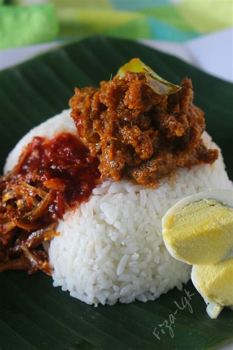 RENDANG PEDAS DAN NASI LEMAK | Fiza's Cooking