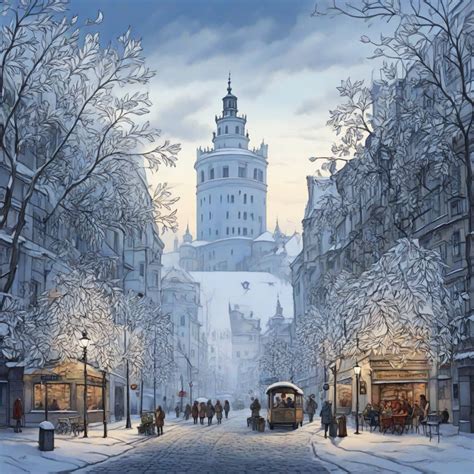 Winter in Warsaw by ThomasHereAndThere on DeviantArt