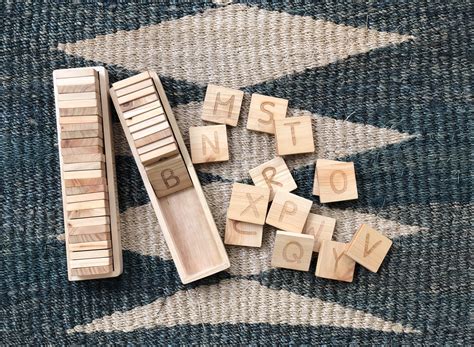 Wooden Lowercase Alphabet Tiles – Toddle Care