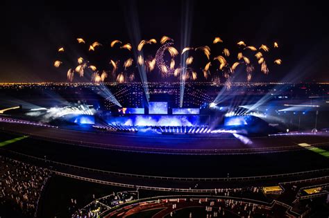 Dubai World Cup 2023 – Meydan Racecourse – FLASH ART FX, Feuerwerk ...