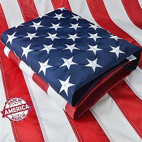 3x5 American Flag Outdoor Heavy Duty, 100% Made in USA, US Flag 3x5 ft ...