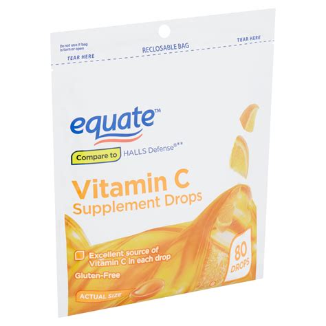 Equate Vitamin C Supplement Drops, 80 count - Walmart.com