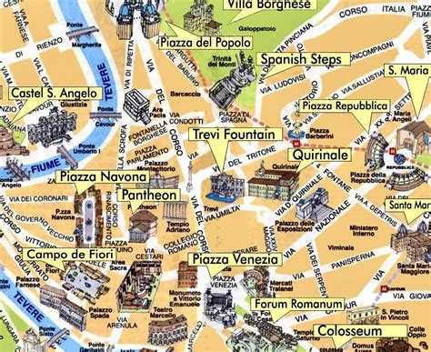 Topmost rome attractions 12 complete walking tour maps guides – Artofit