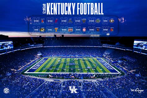 LOOK: 2023 Kentucky Football Schedule Poster Revealed