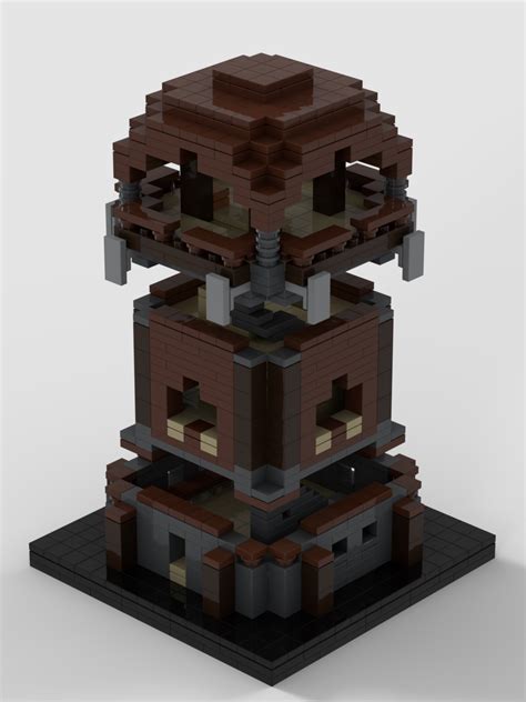 built another minecraft structure, the Pillager outpost. what do you think? : r/lego