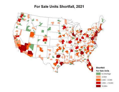 The Size of the Housing Shortage: 2021 Data