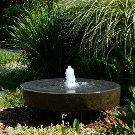 Natural Millstone Fountain - Stone Forest