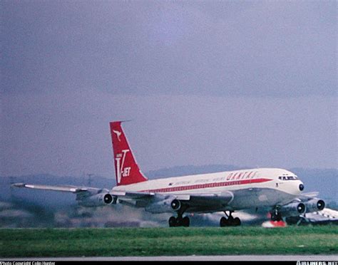 QANTAS Boeing 707-138C Boeing 707, Boeing Aircraft, Qantas Airlines ...