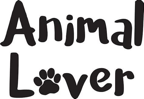 Amazon.com: Animal Lover Vinyl Sticker Decal 6"x4" (Black): Computers ...