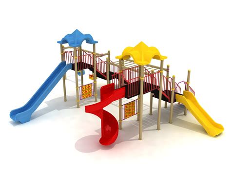 3D metal playground slide - TurboSquid 1547578