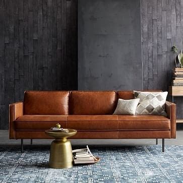 Finding a leather couch is harder than expected : malelivingspace