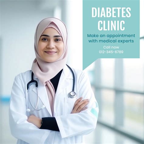 Diabetes clinic Instagram post template, | Premium Editable Template - rawpixel