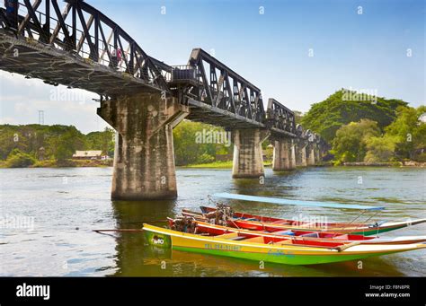 Asia thailand kanchanaburi bridge over hi-res stock photography and images - Alamy