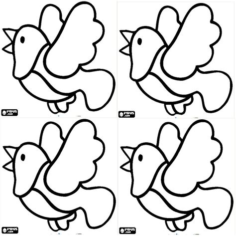 bird coloring pages - Clip Art Library