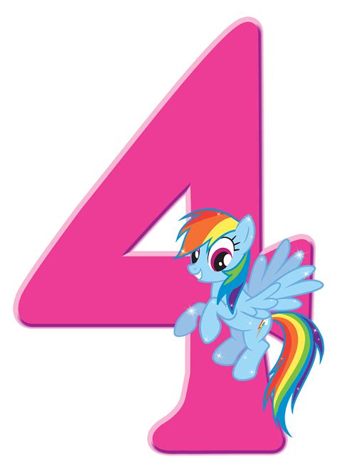 My Little Pony Birthday Party, 4th Birthday, Rainbow Dash Cake, My Little Pony Printable, Cumple ...