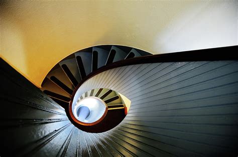 Colorful Spiral Staircase, Lighthouse by Olaser