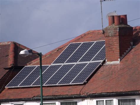 Solar panels on a roof - Northfield | Saw these solar panels… | Flickr