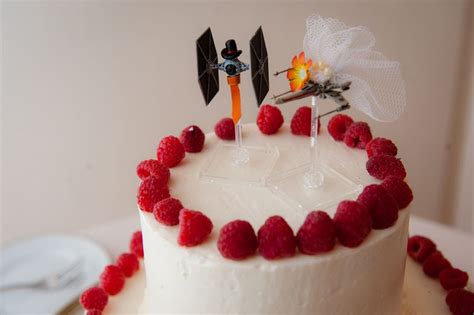 star wars cake topper | Kristin & Tyler's Whitehall Manor Wedding in Leesburg, VA | Images ...