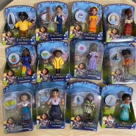 Disney ENCANTO Movie 3 Figure Dolls-MIRABEL, ANTONIO, LUISA ISABELA Set ...