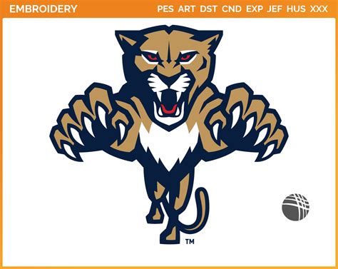 Florida Panthers - Alternate Logo (2016) - Hockey Sports Embroidery ...