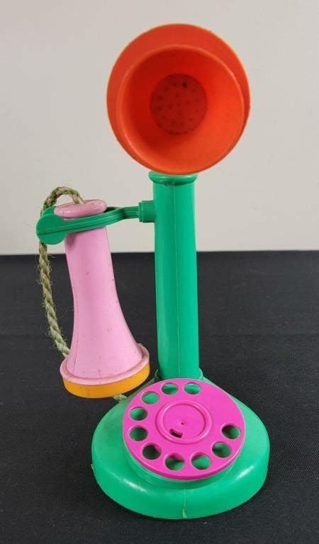 Children Rotary Toy Candlestick Phone | Live and Online Auctions on HiBid.com