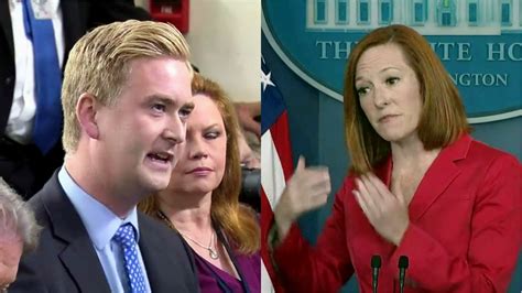 Jen Psaki Reminds Peter Doocy: Not Firing Cops Helps With Crime