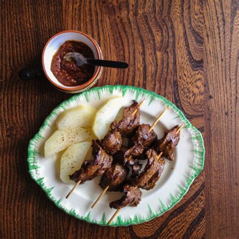 Anticuchos, Peruvian ox heart recipe - Hot and Chilli