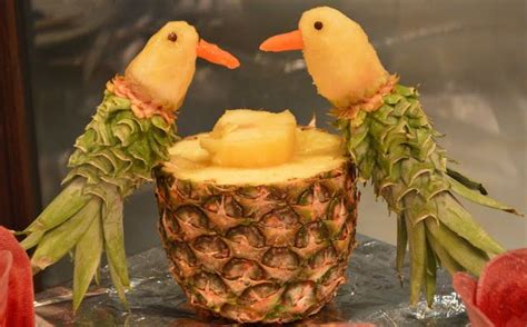 20 Best images about Pineapple Carving on Pinterest | Fruits and vegetables, Fruit carvings and ...