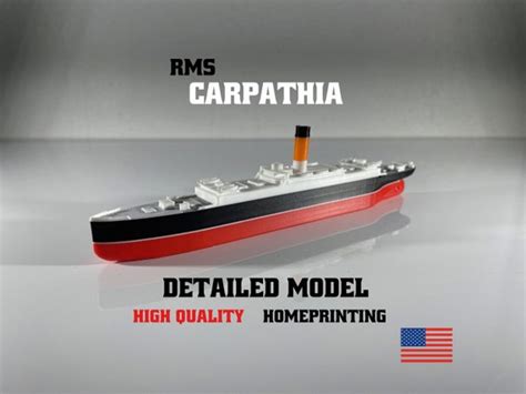 RMS Carpathia Model Detailed High Quality Model Ship - Etsy