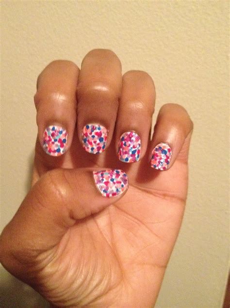 Nail Glam: Dotted Abstract Nail Tutorial - Beauty & the Beat