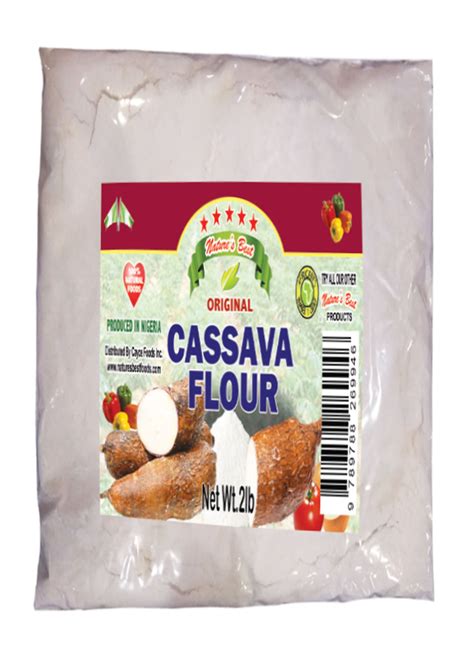 Organic Cassava (Yuka) Fufu Flour 2 Lbs. – African Food Warehouse Plus