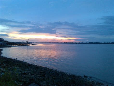 Sunset over the Calabar River from the marina on a Sept evening, 2013... | Sunset, Beach, Calabar