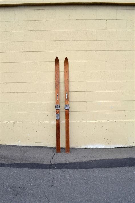 Vintage Snow Skis Pair Wooden Snow Skis Snow Ski Decor Ski | Etsy | Ski decor, Ski lodge decor ...