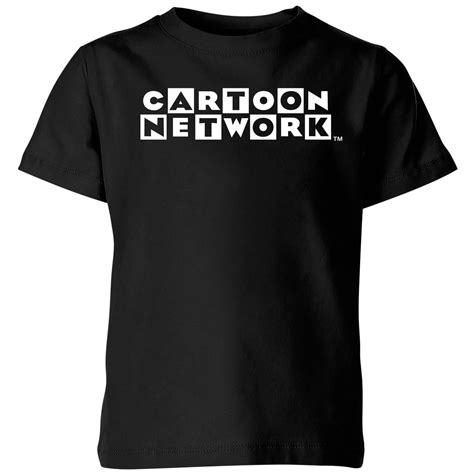 Cartoon Network Logo Kids' T-Shirt - Black | Cartoon network, Kids logo, Network shirt