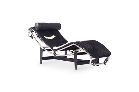 Replica Le Corbusier Chaise Lounge LC4 - Hide [ZUCA]