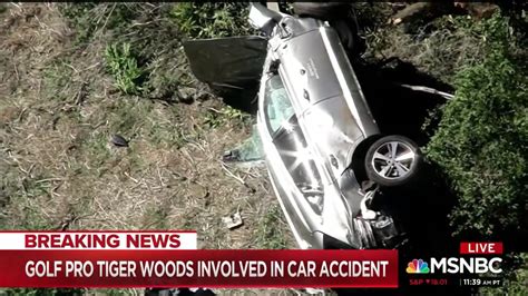 Tiger Woods Pulled From Wreckage of Serious Car Crash in L.A.