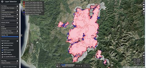 NW California Fire Model Runs for 8/29/2023 - The Lookout