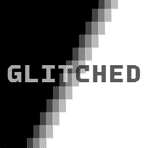 Glitched font family Free Download