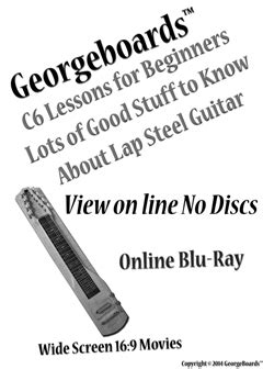 SteelGuitarCamp Lap Steel Guitar Lesson Instructional DVDs