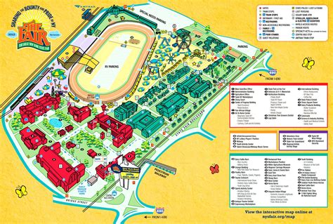 New York State Fair Map - Zoning Map