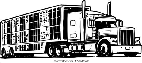 129 Livestock Semi Trailer Images, Stock Photos, 3D objects, & Vectors | Shutterstock