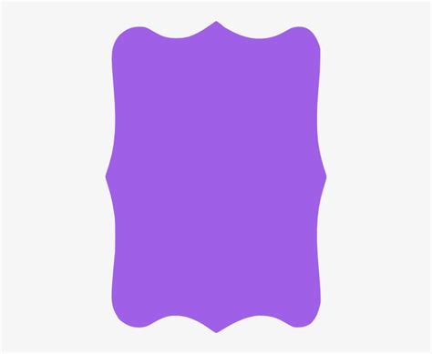 Download Bracket Frame Clip Art At Clker - Purple Bracket Frame Clipart | Transparent PNG ...