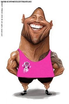 Dwayne "The Rock" Johnson | Funny caricatures, Caricature, Caricature sketch