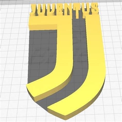 JUVENTUS LOGO 3D model 3D printable | CGTrader