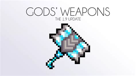 Gods’ Weapons Mod for Minecraft 1.10.2 | MinecraftSix