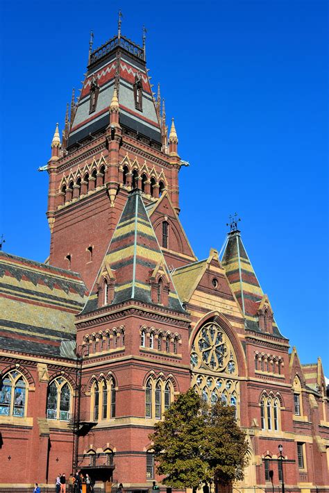 Memorial Hall at Harvard University in Cambridge, Massachusetts ...