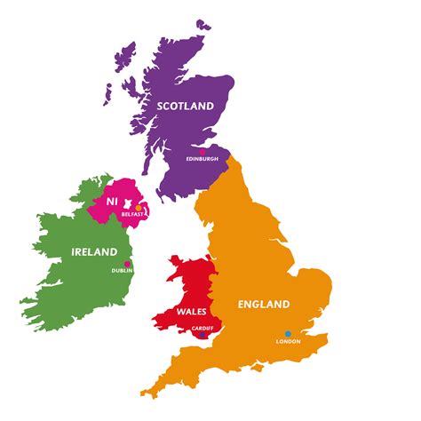 Large Map Of Uk - Vanya Jeanelle