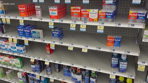 Cold and flu medicine becoming more difficult to find in SD | cbs8.com